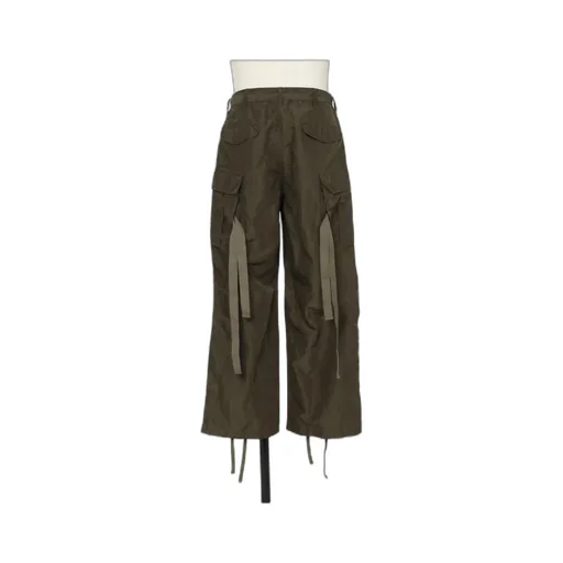 Sacai Belted Straight-Leg Patns