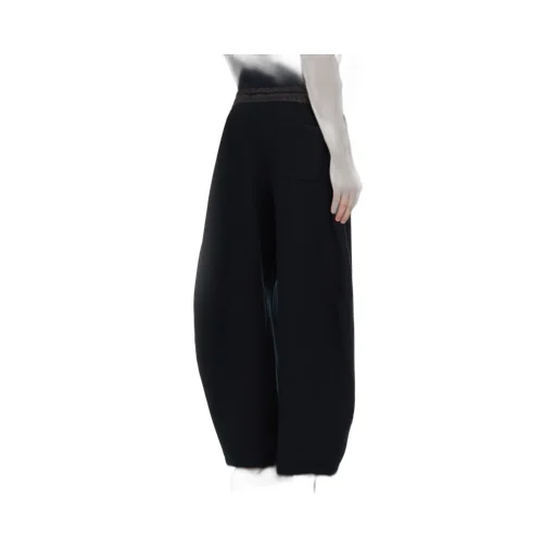 Sacai Drawstring Wide-Leg Trousers