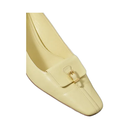 Celia Pocket Buckle High Heels
