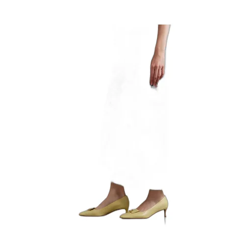 Celia Pocket Buckle High Heels