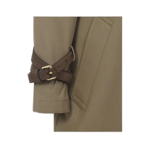 Belt Buckled Coat