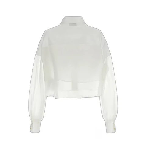 Elisabetta Franchi Layered Cropped Shirt