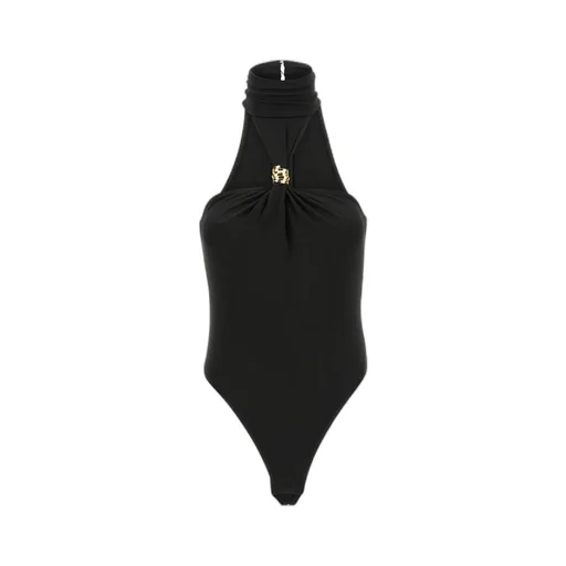 Elisabetta Franchi Embellished High-Neck Bodysuit