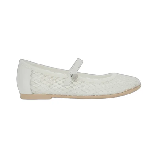 Monnalisa Glitter Mesh Ballerinas