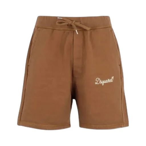 Drawstring Embroidered-Logo Track Shorts