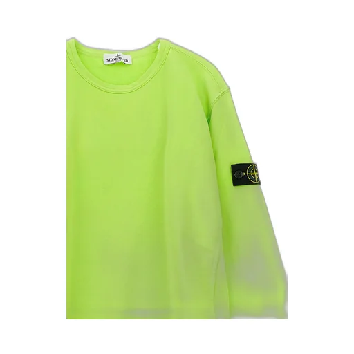 Stone Island Junior Logo Patch Sweatshirt