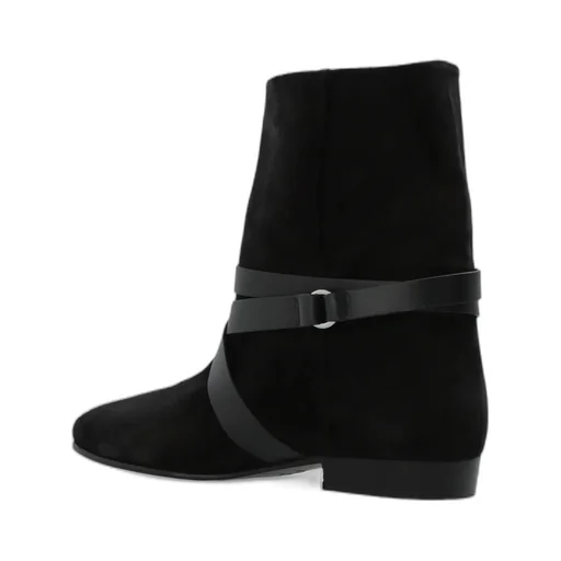 Rejen Tassel Detail Ankle Boots