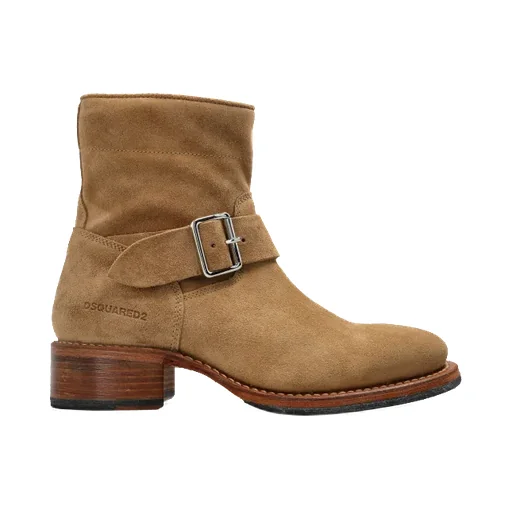 Dsquared2 Harley Buckled Ankle Boots