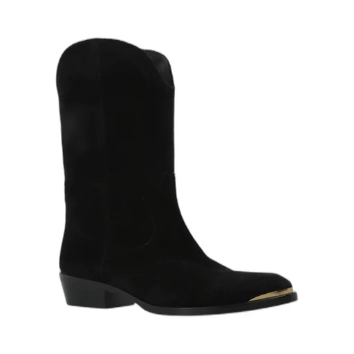 Block-Heel Cowboy Boots