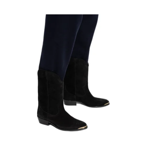 Block-Heel Cowboy Boots