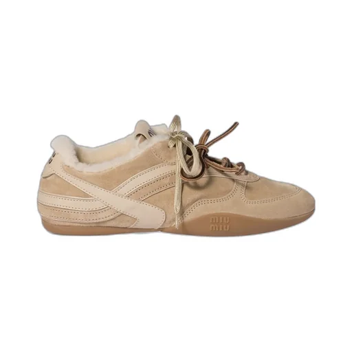 Miu Miu Gymnasium Lace-Up Sneakers