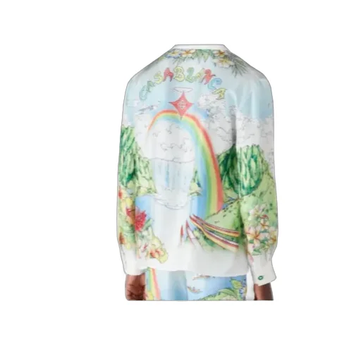 Aloha Long Sleeve Silk Shirt