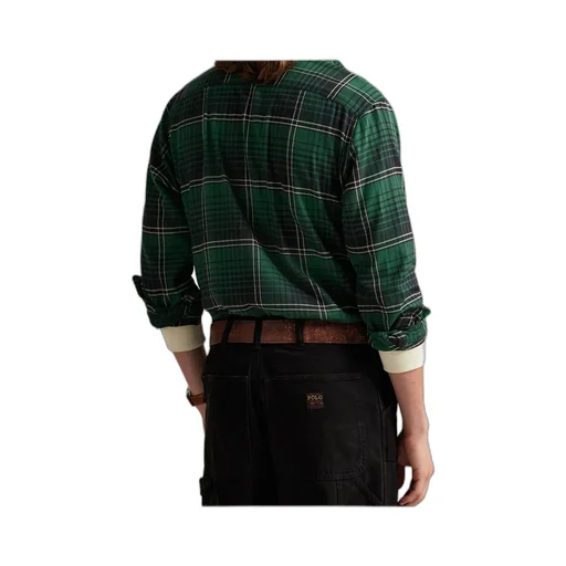 Brushed Twill Plaid Shirt