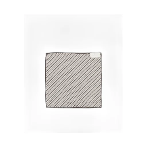 Striped-Pattern Scarf