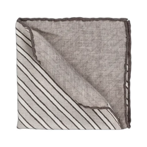 Striped-Pattern Scarf