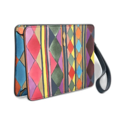 Christian Louboutin Pattern-Printed Clutch Bag