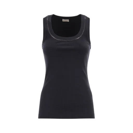 Ribbed-Knit Tank Top