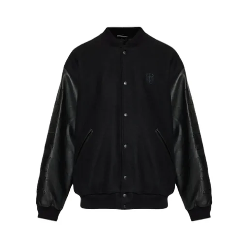Vetements Logo Embroidered Bomber Jacket