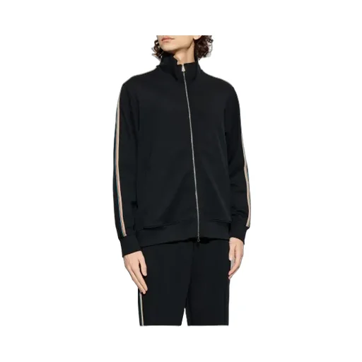 Paul Smith Stand Up Collar Zipped Sweatshirt