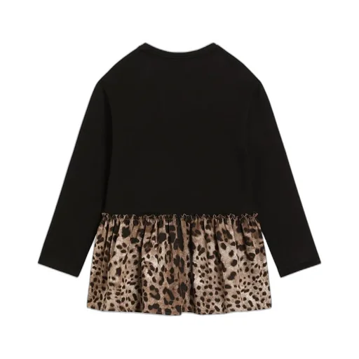 Dolce & Gabbana Kids Logo Printed Dress
