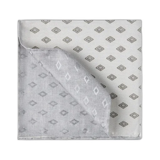 Diamond Silk Pocket Square Scarf