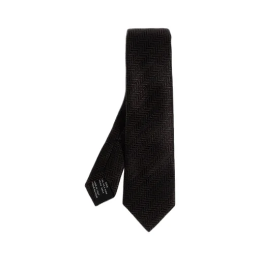 Tom Ford Chevron Pattern Tie