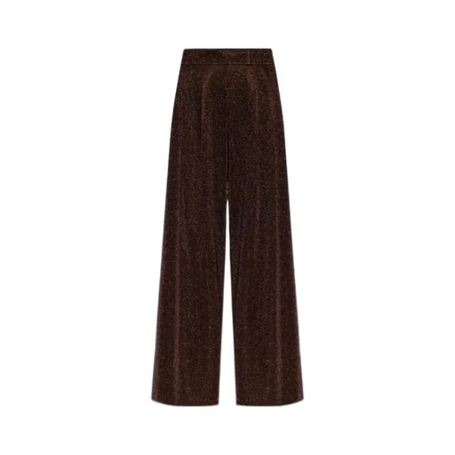 OsÉRee Lurex Wide-Leg Pants