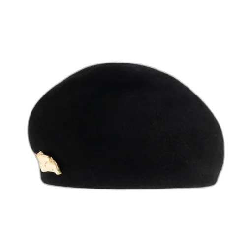 Chloé Metal Detail Beret Hat