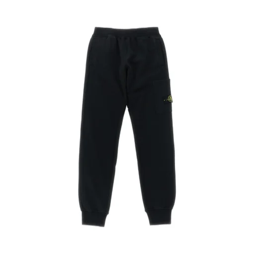 Stone Island Junior Logo Badge Sweatpants