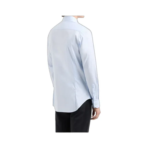 Giorgio Armani Curved Hem Buttoned Shirt