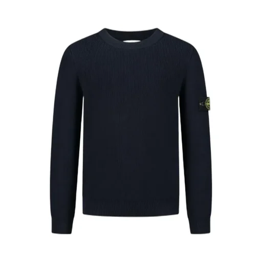 Stone Island Junior Compass-Badge Crewneck Jumper