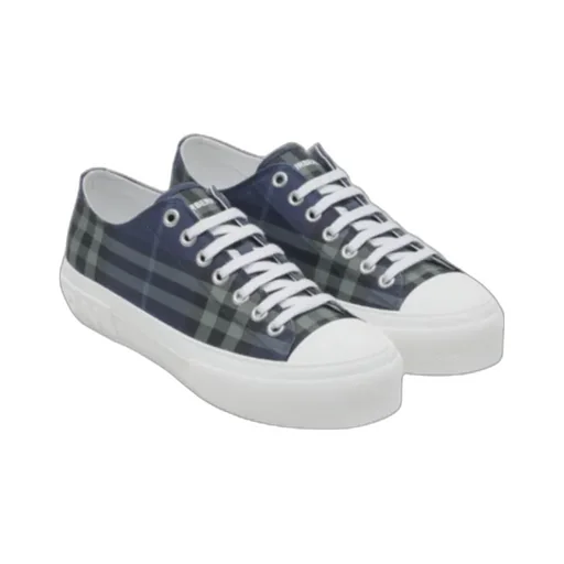 Plaid Low-Top Casual Shoes