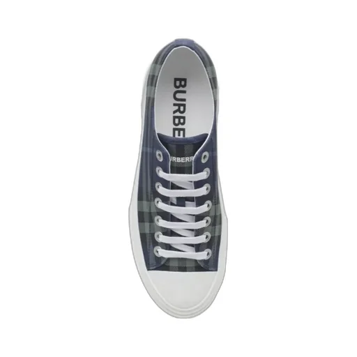 Plaid Low-Top Casual Shoes
