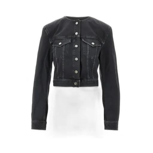 Buttoned Cropped Jacket