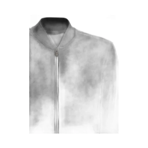 Zip Ribbed-Knit Sweatshirt