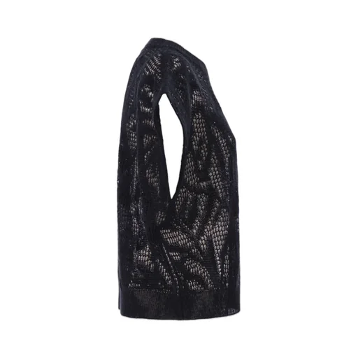 Crew-Neck Sequin Top