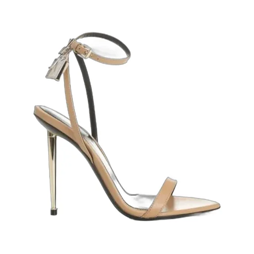 Tom Ford Padlock Pointy Naked Sandals