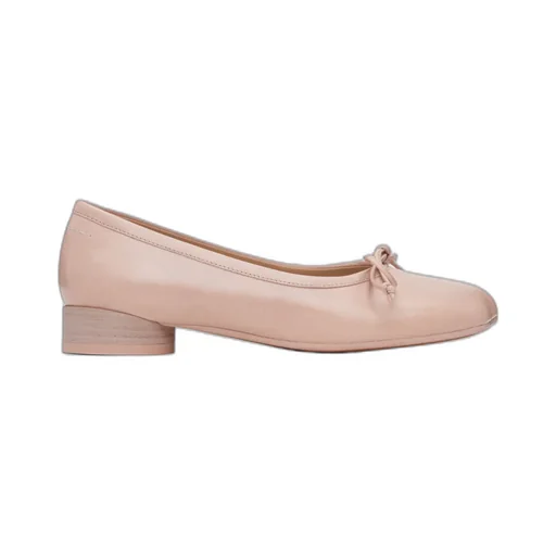 Bow Block-Heel Pumps