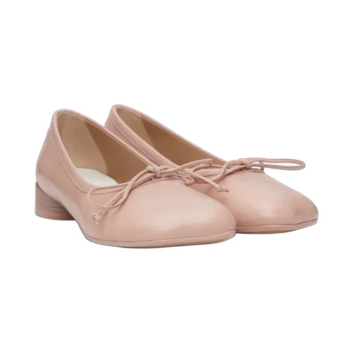 Bow Block-Heel Pumps