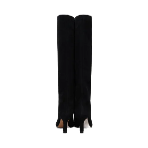 Suede High Boots