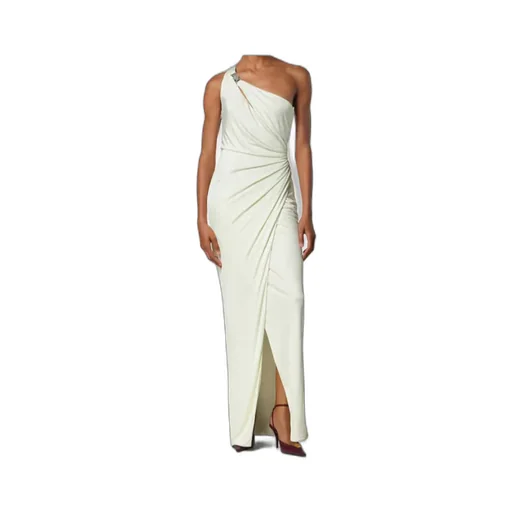 Versace One Shoulder Draped Gown
