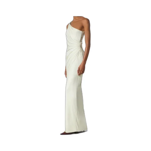 Versace One Shoulder Draped Gown