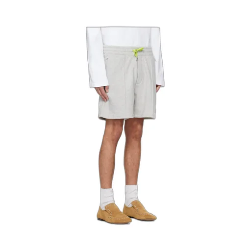 Drawstring Elastic Waist Shorts