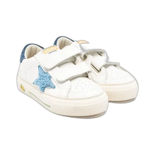 Star-Embellished Touch-Strap Sneakers