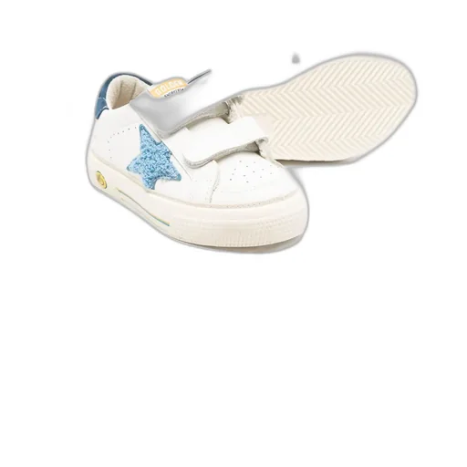 Star-Embellished Touch-Strap Sneakers