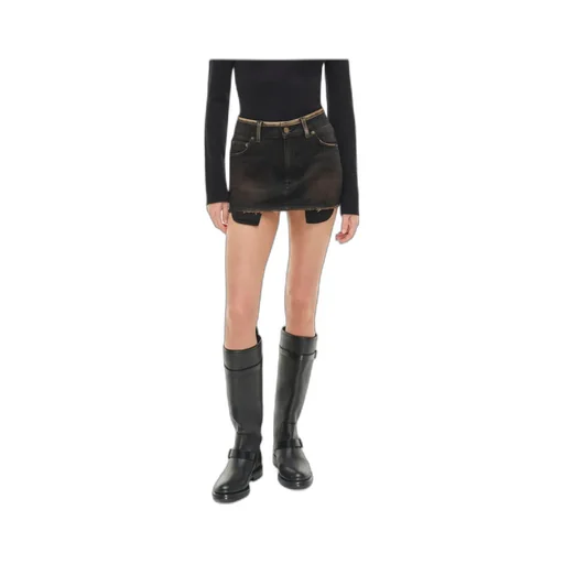 Sally Denim Mini Skirt