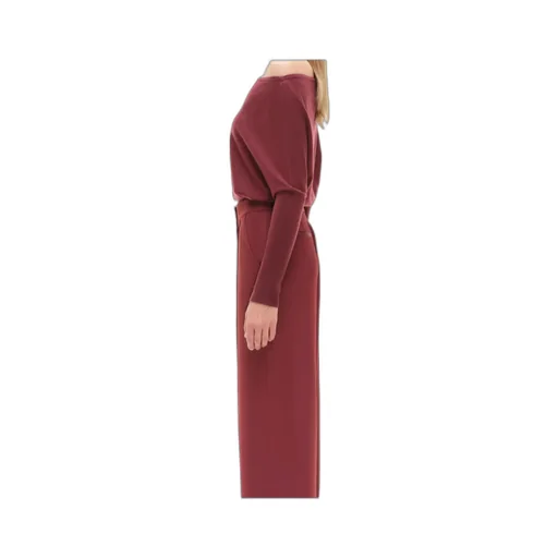 Off-Shoulder Wool Top