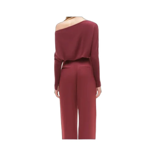 Off-Shoulder Wool Top