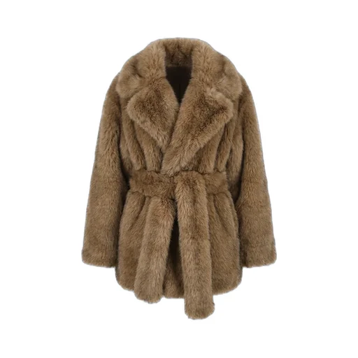 Madison - Faux Fur Midi Coat