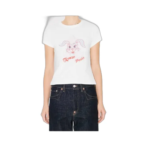 T-Shirt In Cotton Kenzo Winter Holidays